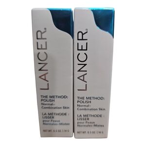 Lancer The Method: Polish for‎ Normal-Combination Skin Qty 2 ( 1 Oz) NEW